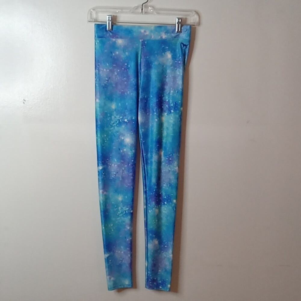 PINK WOMEN'S SIZE XS TIE DYE LEGGINGS.